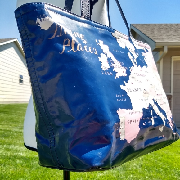 Sold🌍Rare Kate Spade Going Places Francis Tote - Picture 4 of 16